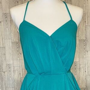 Spaghetti strap, BCBG dress teal